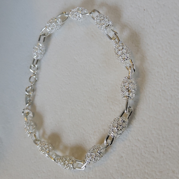 Silver Link Bracelet (800 Silver) Last One - Picture 2 of 7